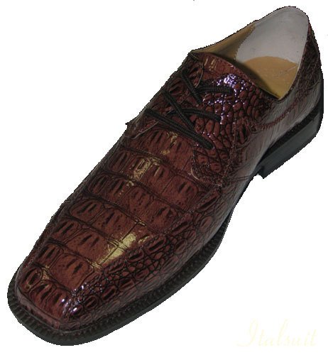175759 MENS BROWN LACE UP DRESS SHOES   